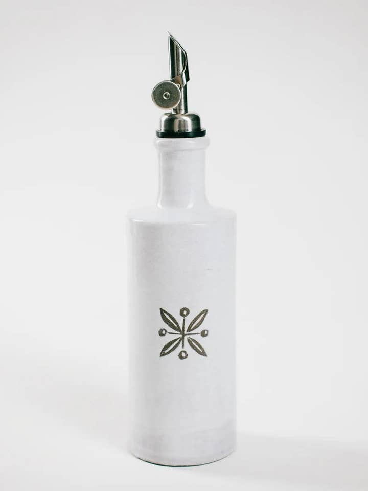 The Bottle – Etruscan Inspired Ceramic Oliera for wholesale by Olivando