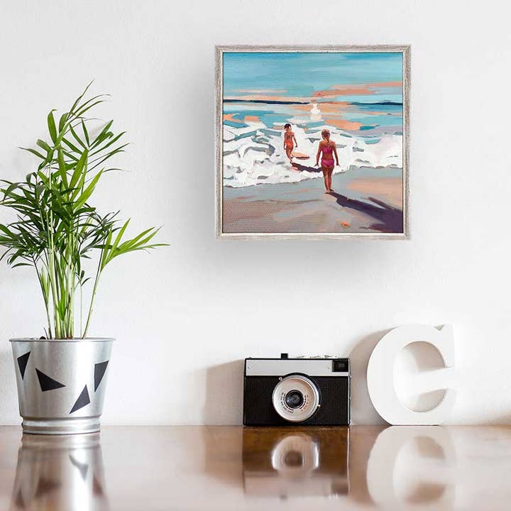 The Leader Mini Framed Canvas for wholesale by GreenBox Art