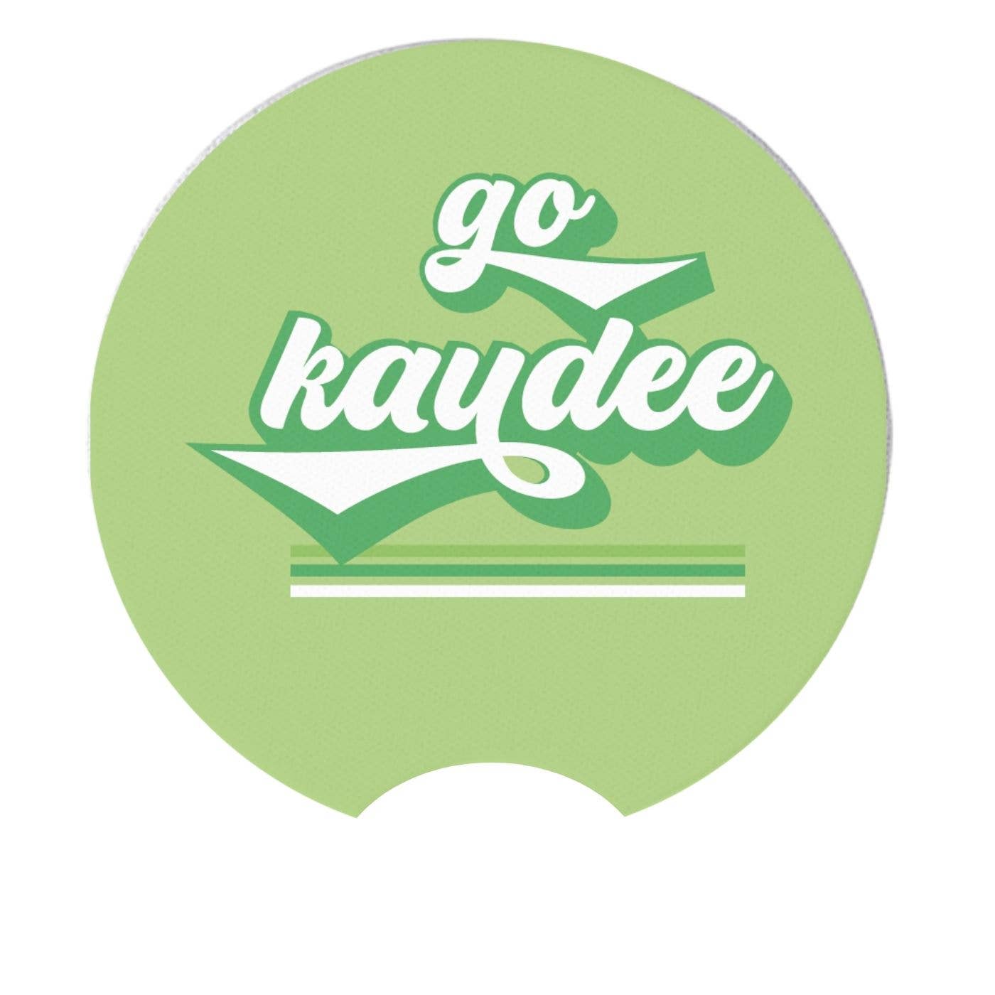 Sarahndipity Shop - Wholesale Car Coaster - Women's - Sorority Car Coasters - Go Design13