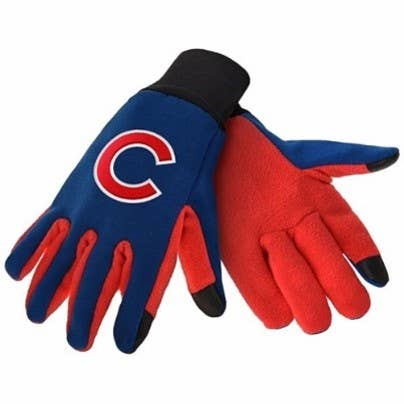 MLB Chicago Cubs Texting Gloves for wholesale by Majestic Sports