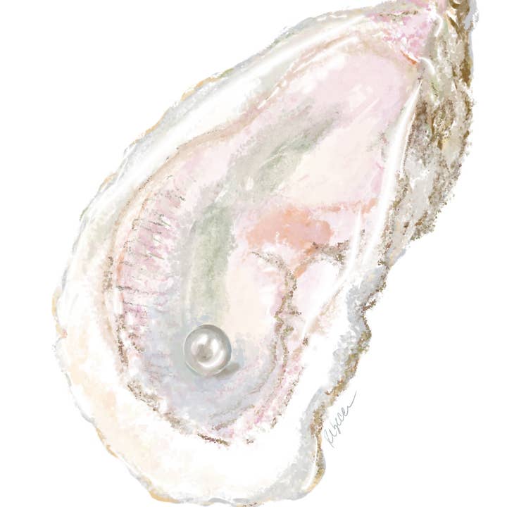 MADREPERLA - Impresión artística para venta al por mayor de Rebecca Illustrated