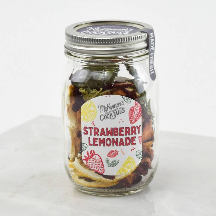 Strawberry Lemonade for wholesale by McKinnon's Dry Craft Cocktails