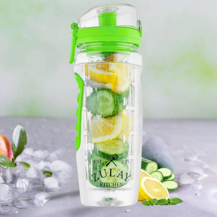 Zulay Kitchen – wholesale Water bottle – 34oz Fruit Infuser Water Bottle