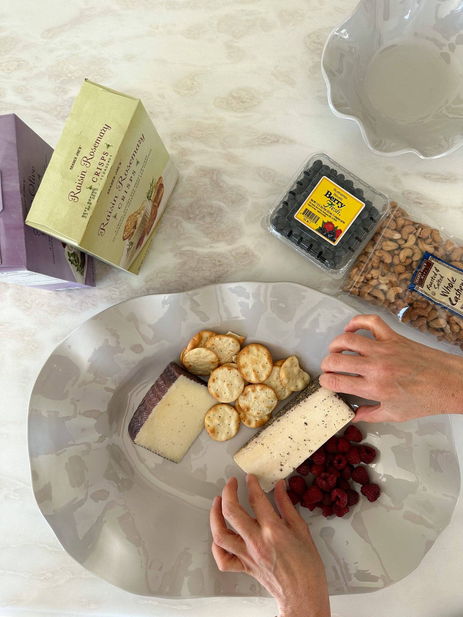 Relish – Engroshandel Fad – 21" Stor Bølget Ovalt Fad2