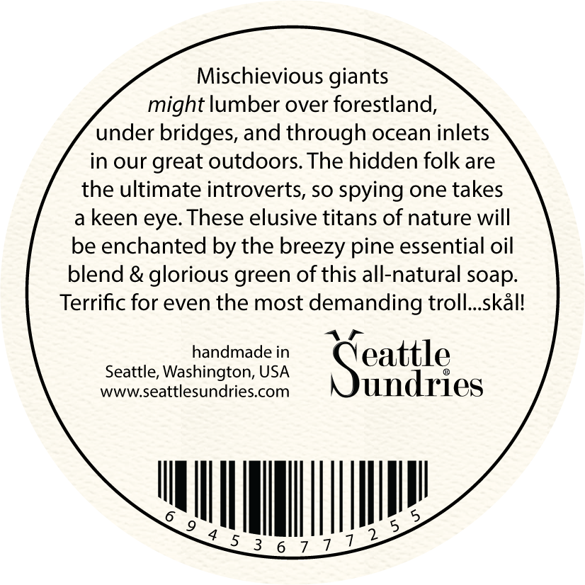 Seattle Sundries - Wholesale Bar Soap - Troll Soap2