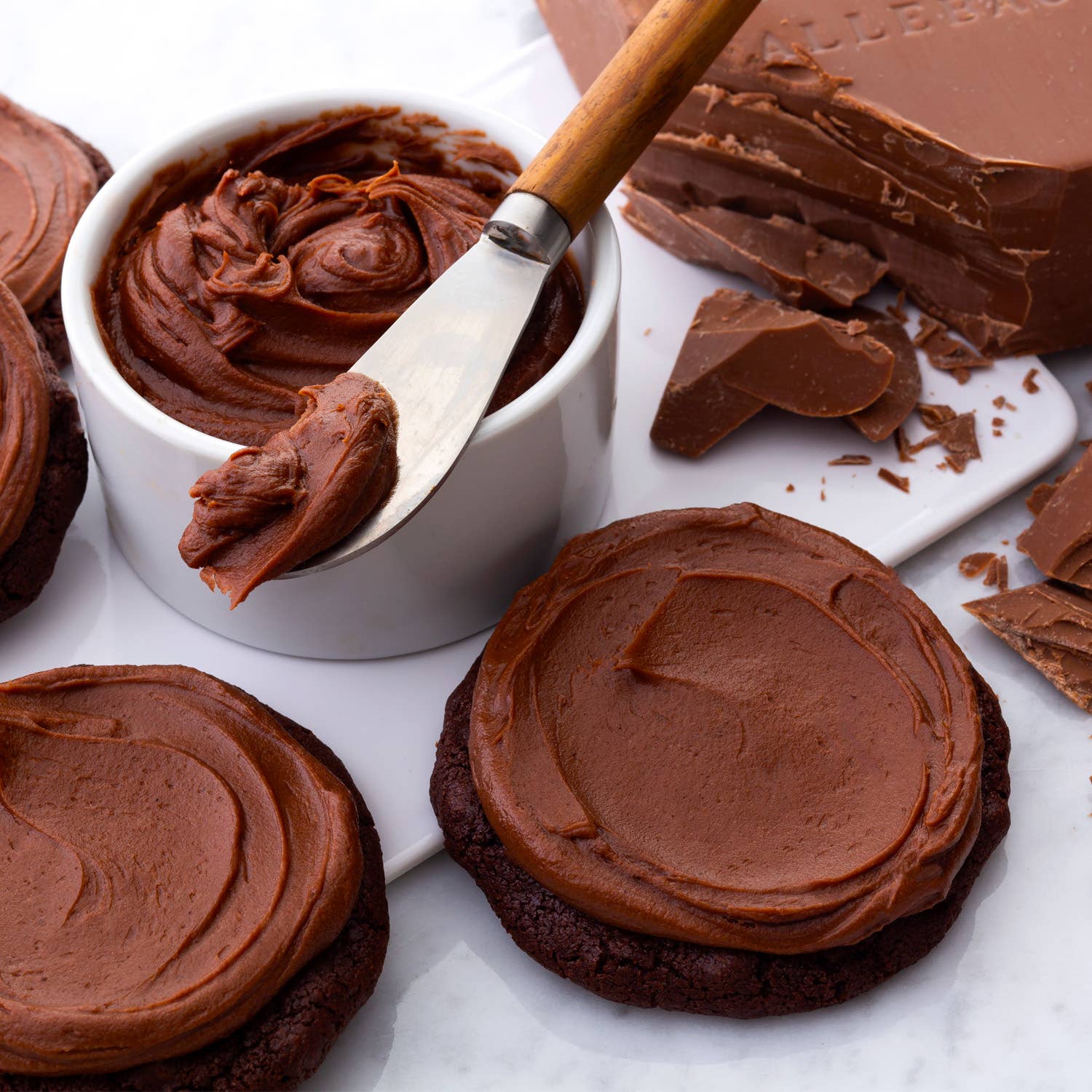 C. Krueger's – wholesale Biscuit – Double Chocolate Cookie with Fudge Icing 2.25oz1