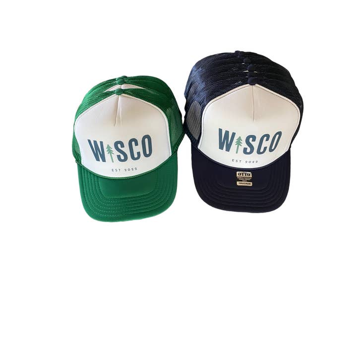 Wisco Clothing Co. - Wholesale Trucker Hat - Women's - Wisco Trucker Hat - Navy2