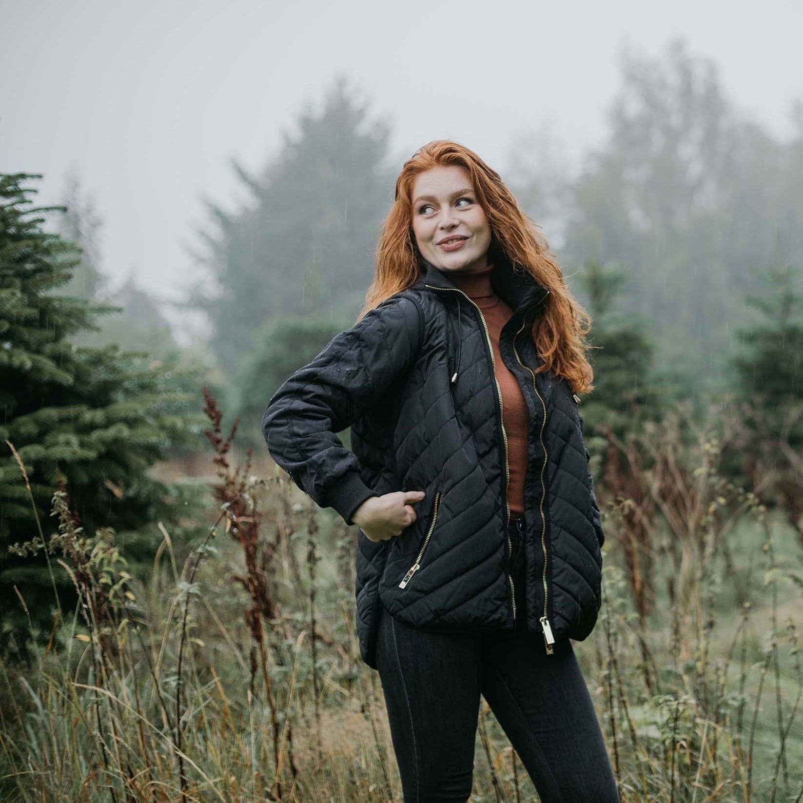 Ticket Woman - Wholesale Puffer Jacket - Women's - Krissie Comb. Transitional jacket - Several colours0