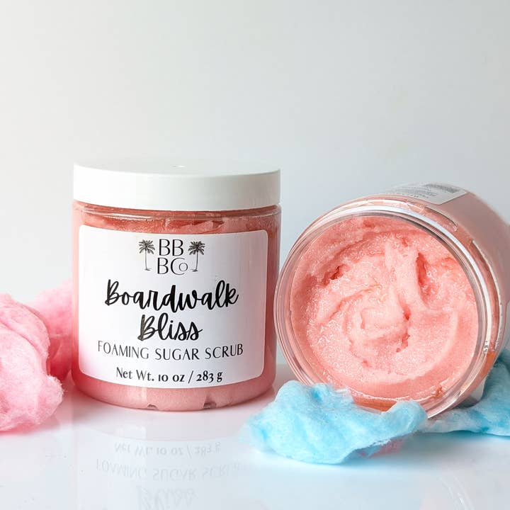 Beachy Bubbles Bath Co - Wholesale Body Scrub/Exfoliant - Boardwalk Bliss Foaming Sugar Scrub2