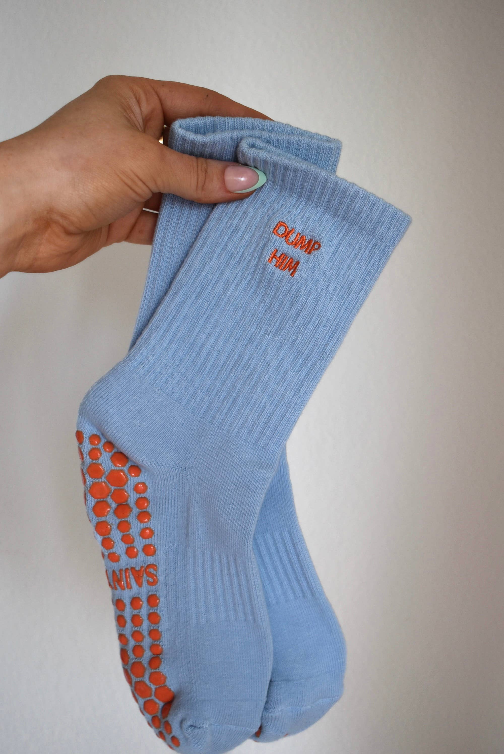 SAINT BLUE - Wholesale Socks - Women's - Dump Him2