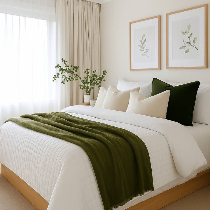 Mama and Tochter - Wholesale Quilt - Stonewashed Organic Cotton Quilt - White - King Size0