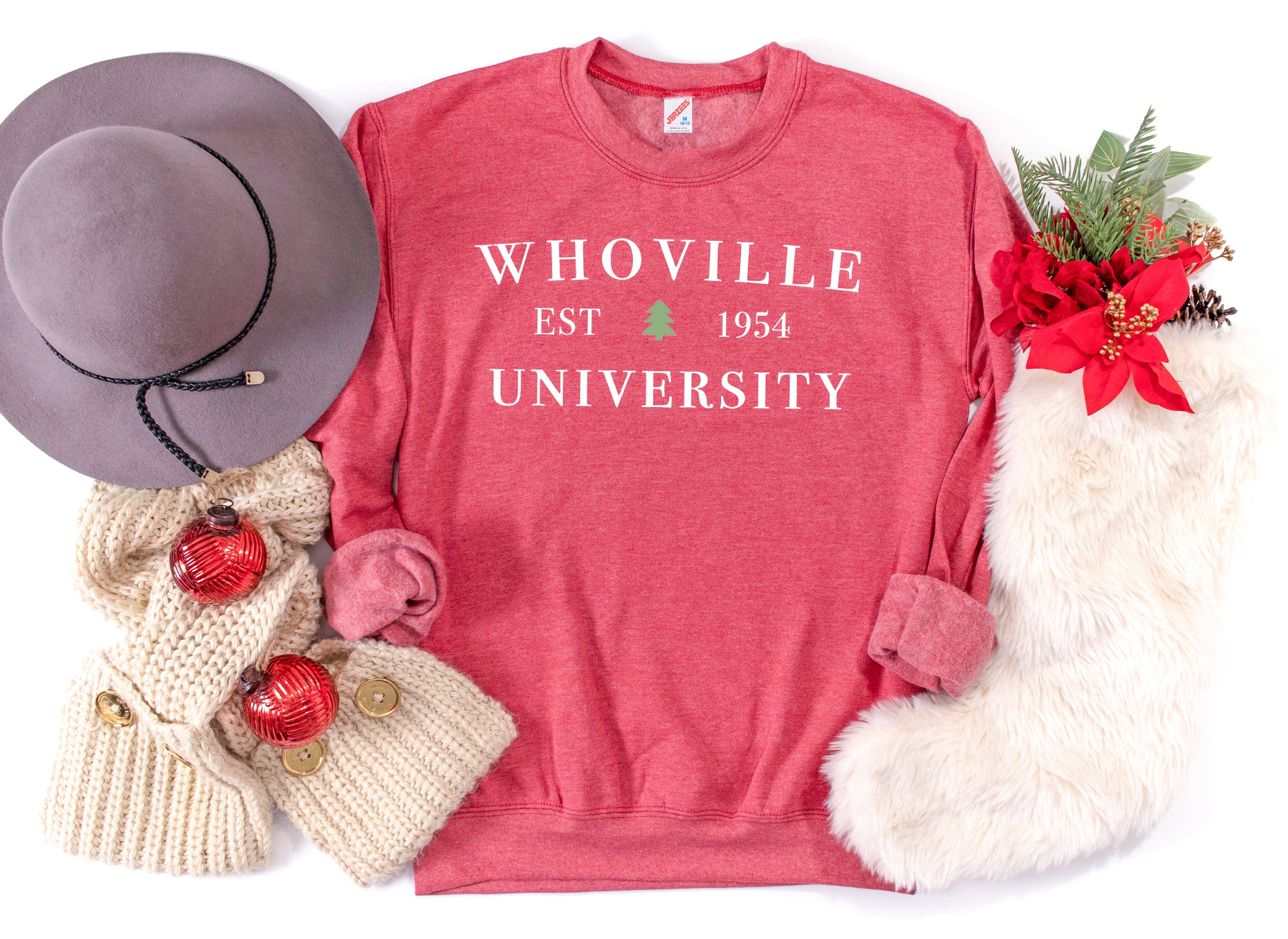 SunshineSoulMD - Vente Sweat-shirt à imprimés – femme - Sweat-shirt Whoville University6