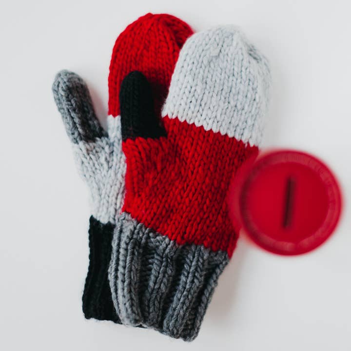 CURE Mittens (Red) for wholesale by Pretty Simple