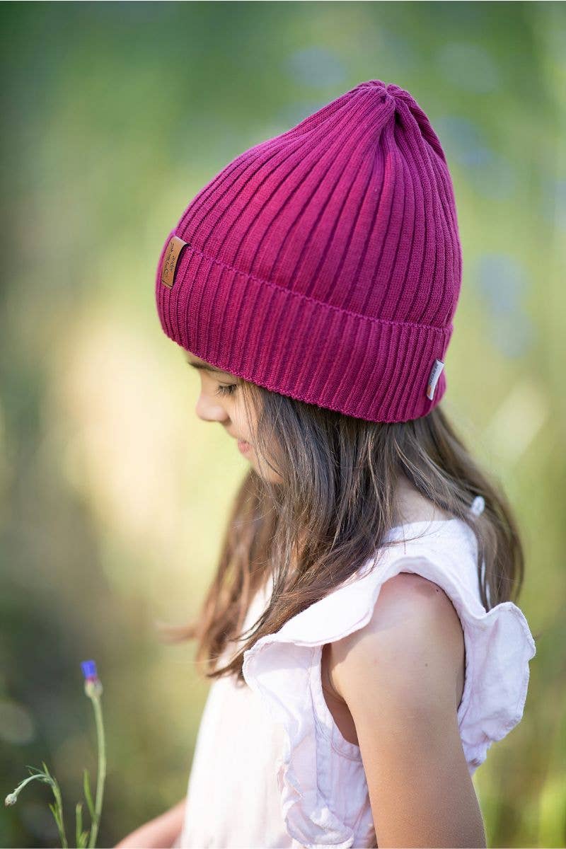 Ander - Wholesale Beanie - Kids - Summer beanie for a girl NICOLE 100% cotton Made in Poland4