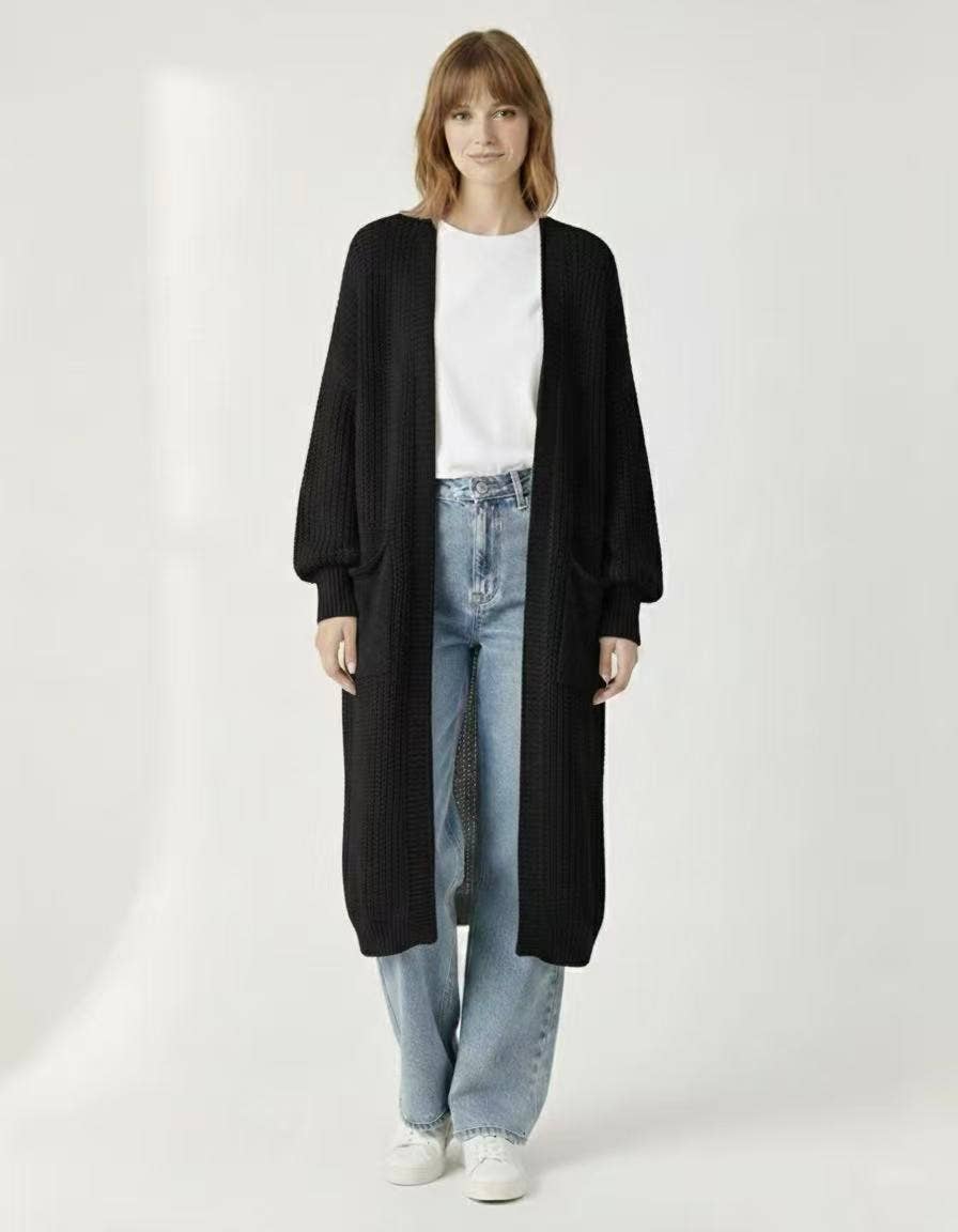 AMELÉ – wholesale Cardigan – Women’s – Long knit cardigan2