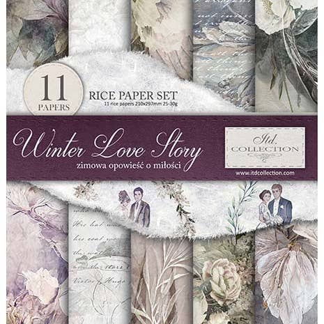 RP049 - Rice Paper Creative Set - 11pcs x A4 / 8.27x11.7 in for wholesale by ITD Collection