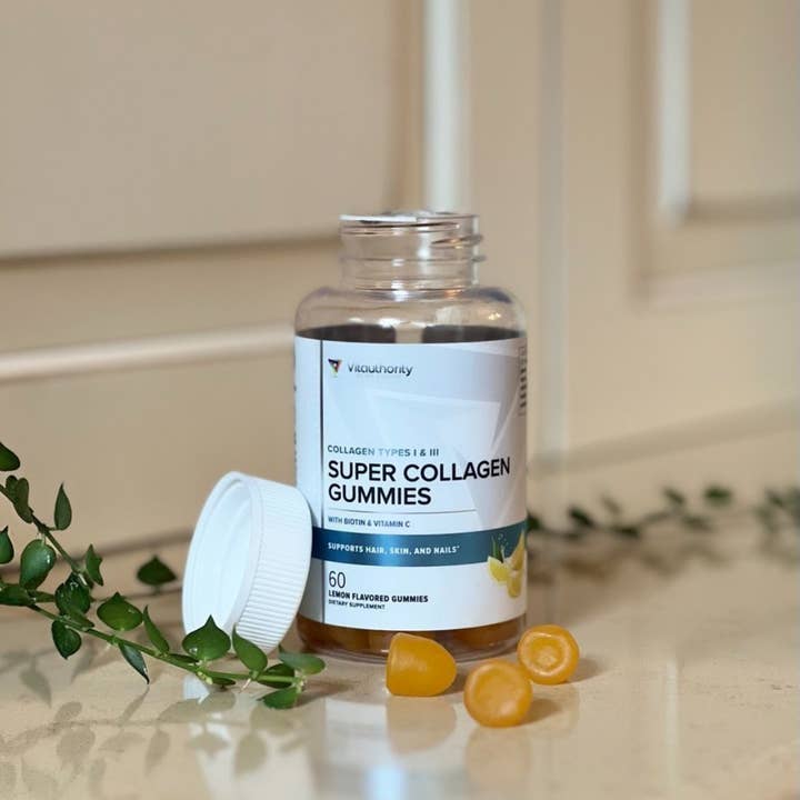 Vitauthority - Wholesale Oral Supplement/Vitamin - Super Collagen Gummies: Skin & Joints, Strawberry Lemonade4