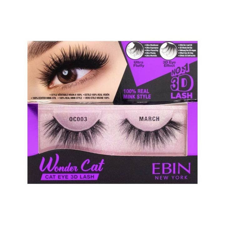 Diacly - Wholesale False/Fake Eyelashes - Ebin New York 3D Wonder Cat Eyelashes
