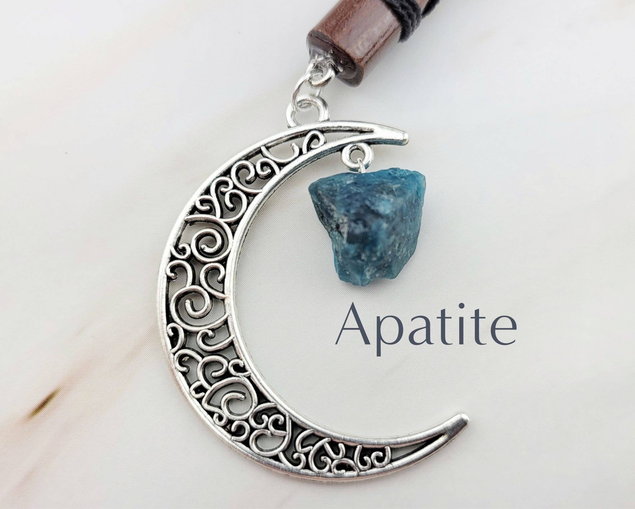 WonderLight Jewelry - Vendita all'ingrosso Forcine per capelli - Bastoncini per capelli Gemstone Moon - Moon/Wisdom12