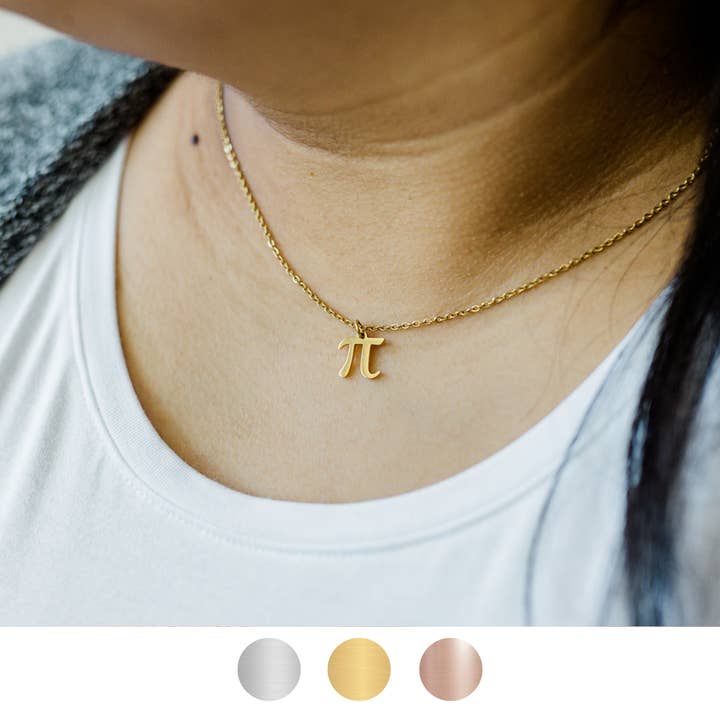 Pi Math halskæde for engroshandel hos Ad Astra Boutique