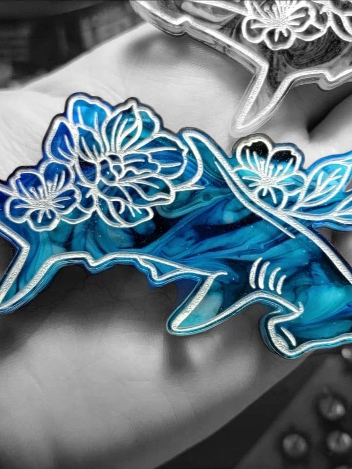 Hammerhead Keychain for wholesale by Shark Bitten