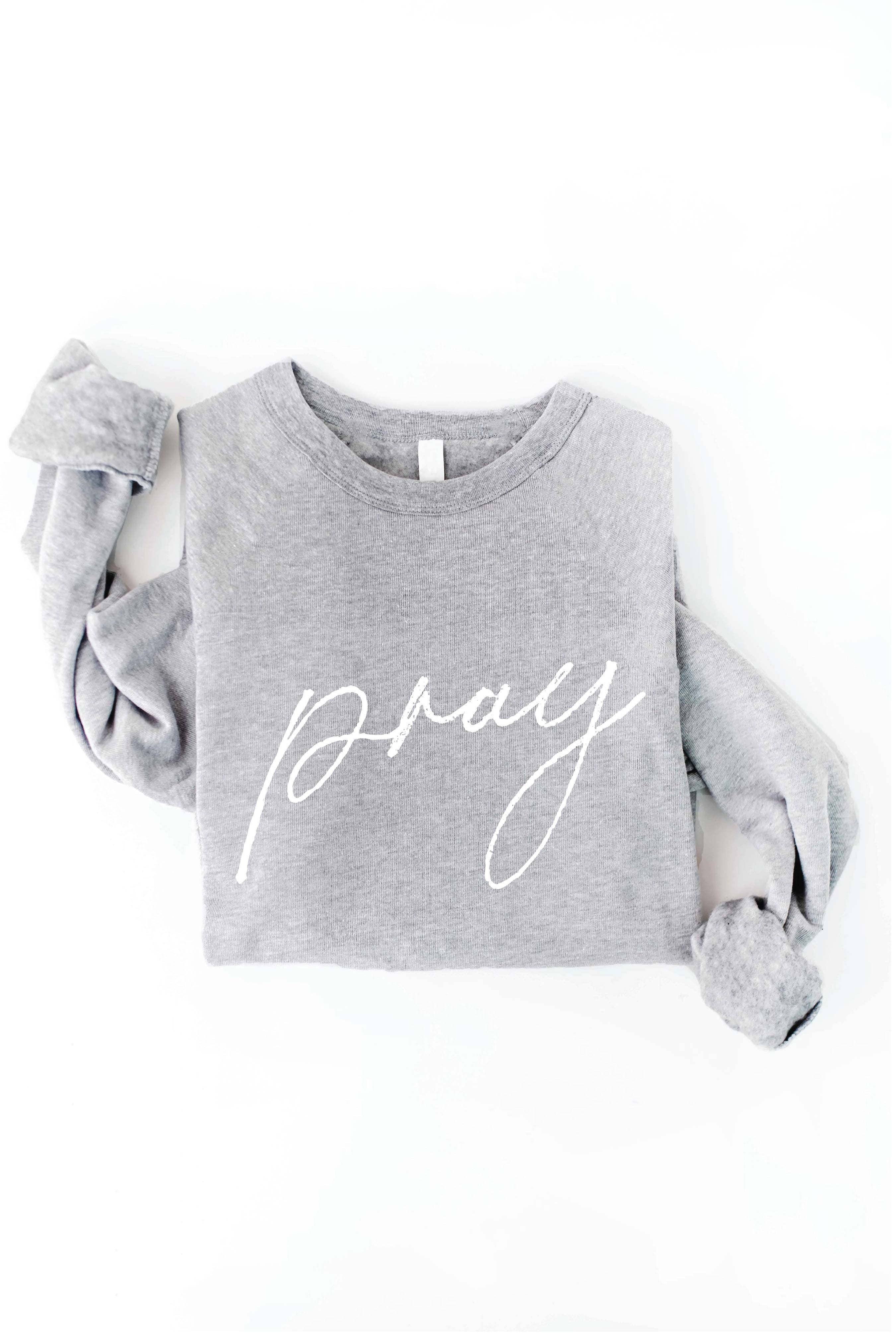 OAT COLLECTIVE – Camisola gráfica - Mulher por atacado – Sweatshirt Gráfica PRAY10