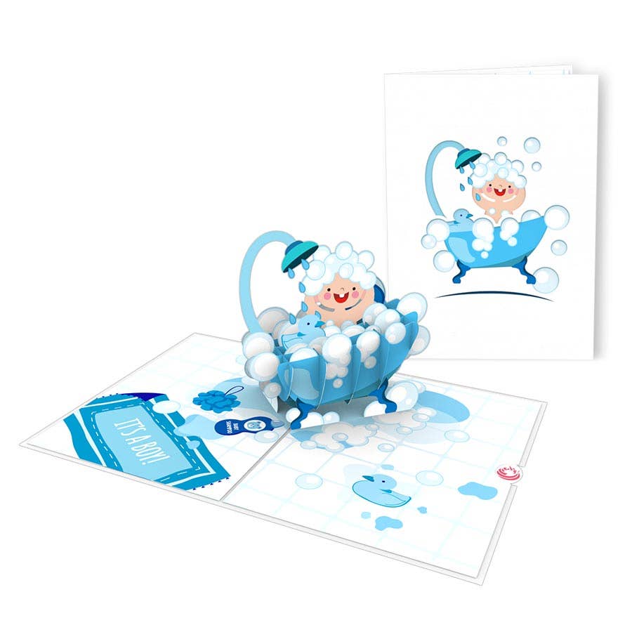 Unipop Cards, LLC - Wholesale Birthday Card - Baby Shower Boy Pop-Up Card – Baby Shower Girl Pop-Up Card - Baby Shower pop up card1