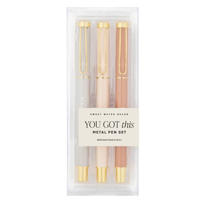 Sweet Water Decor - Wholesale Pen - You Got This Metal Pen Set - Home Decor & Gifts3