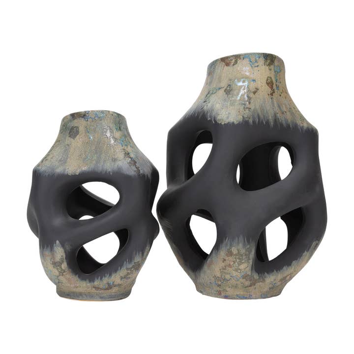 Kavana Decor by The Import Collection - Wholesale Vase - Salerno Vases -Set 21