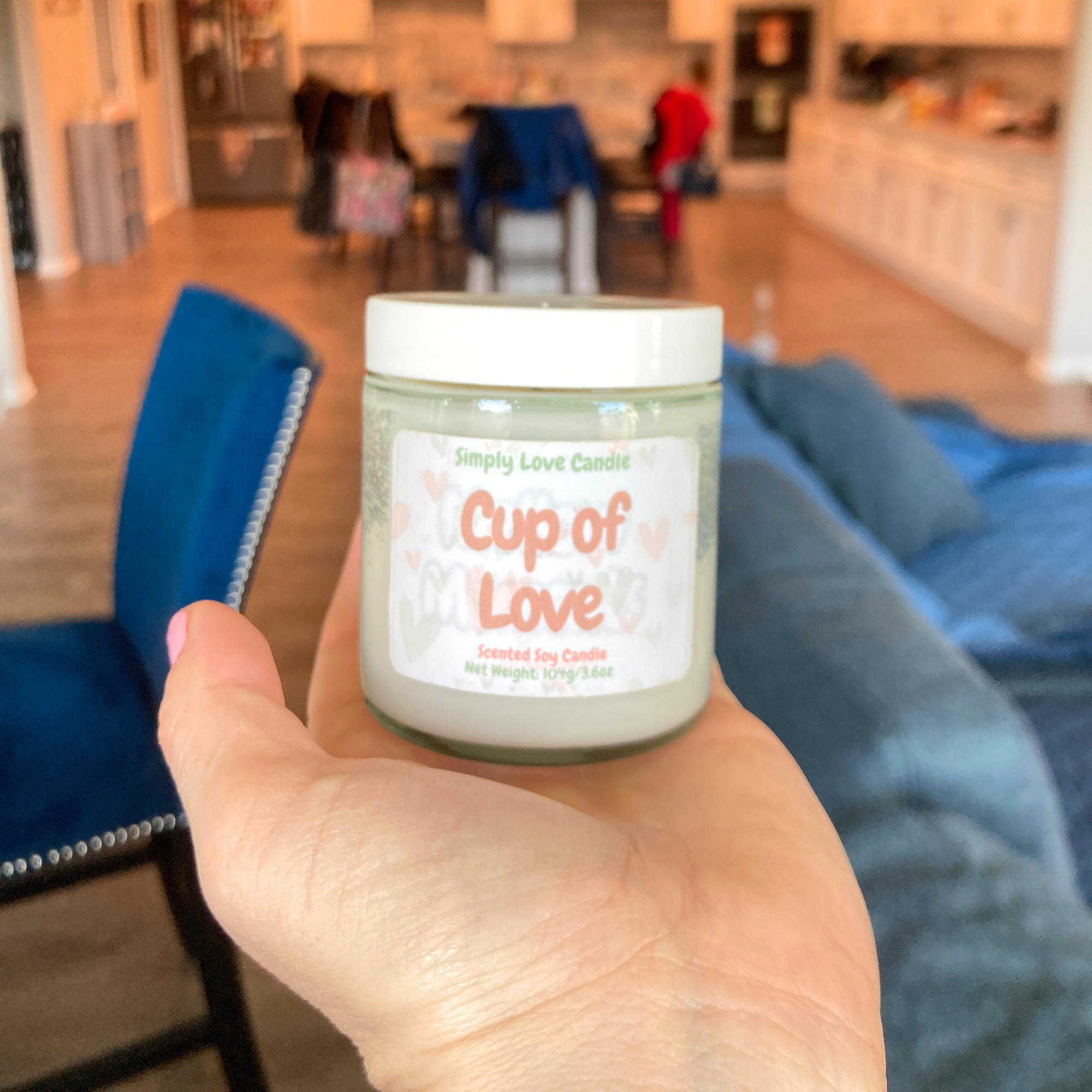 Simply Love Candle - Wholesale Jar/Filled Candle - Coffee 3.6 oz Candle | Soy Candle in Glass Jar with Lid8