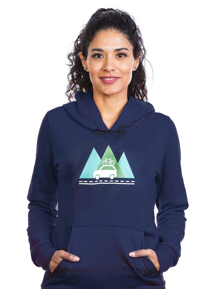 Women’s Outdoor Adventure Hoodie — Organic cotton for wholesale by PLB Design