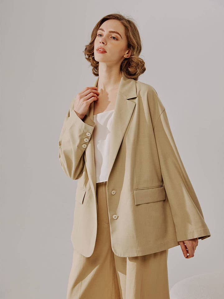 Blazer holgado para venta al por mayor de NAP