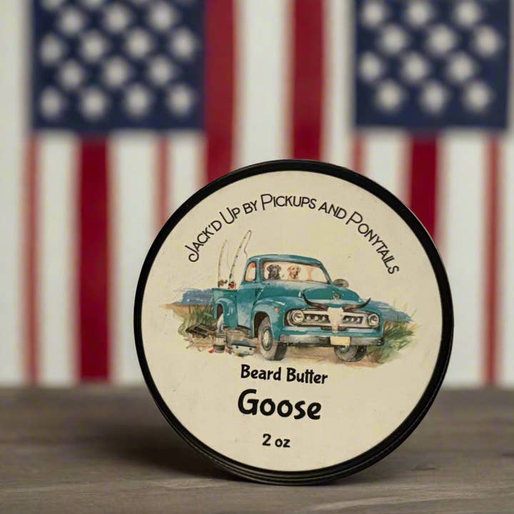 Beurre à barbe Goose pour la vente par Pickups And Ponytails