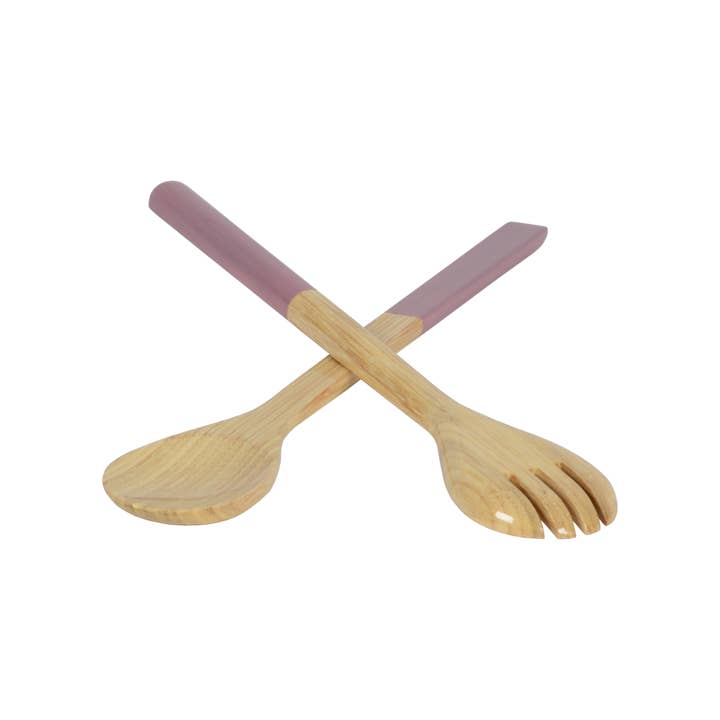 albert L. (punkt) Inc. - Wholesale Serving Utensil - Large Bamboo Server Set25