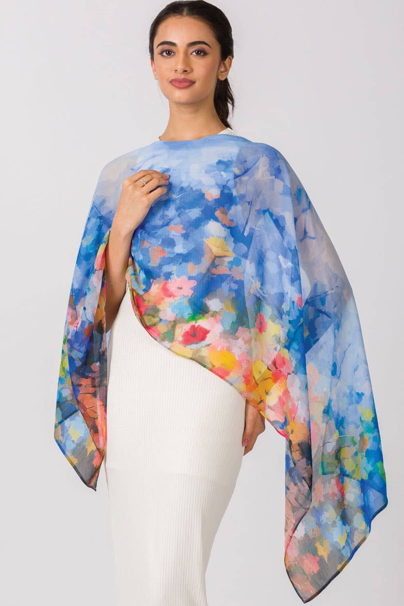 Sevya Handmade - Vente Écharpe – femme - Écharpe Vandana Cupro