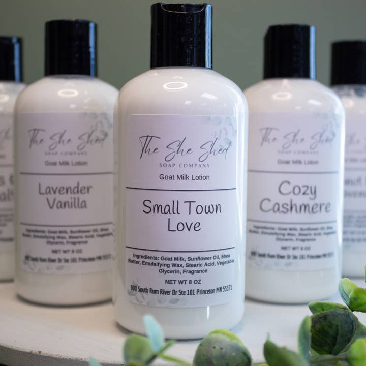 The She Shed Co - Wholesale Body Cream/Lotion - Goat Milk Lotion
2, 4, 8 & 16 Ounces