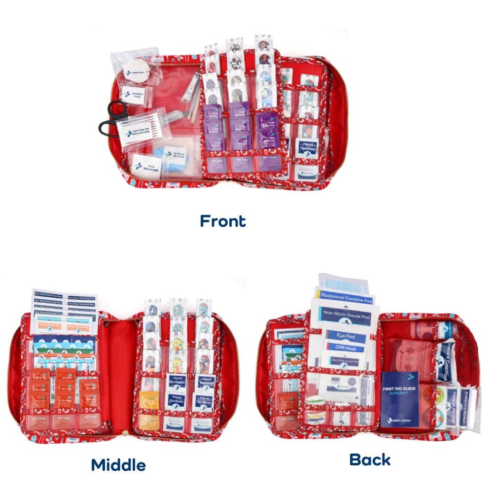 KEEP>GOING First Aid - Vente Trousse de premiers secours - SuperKit de premiers secours (270 pièces)3