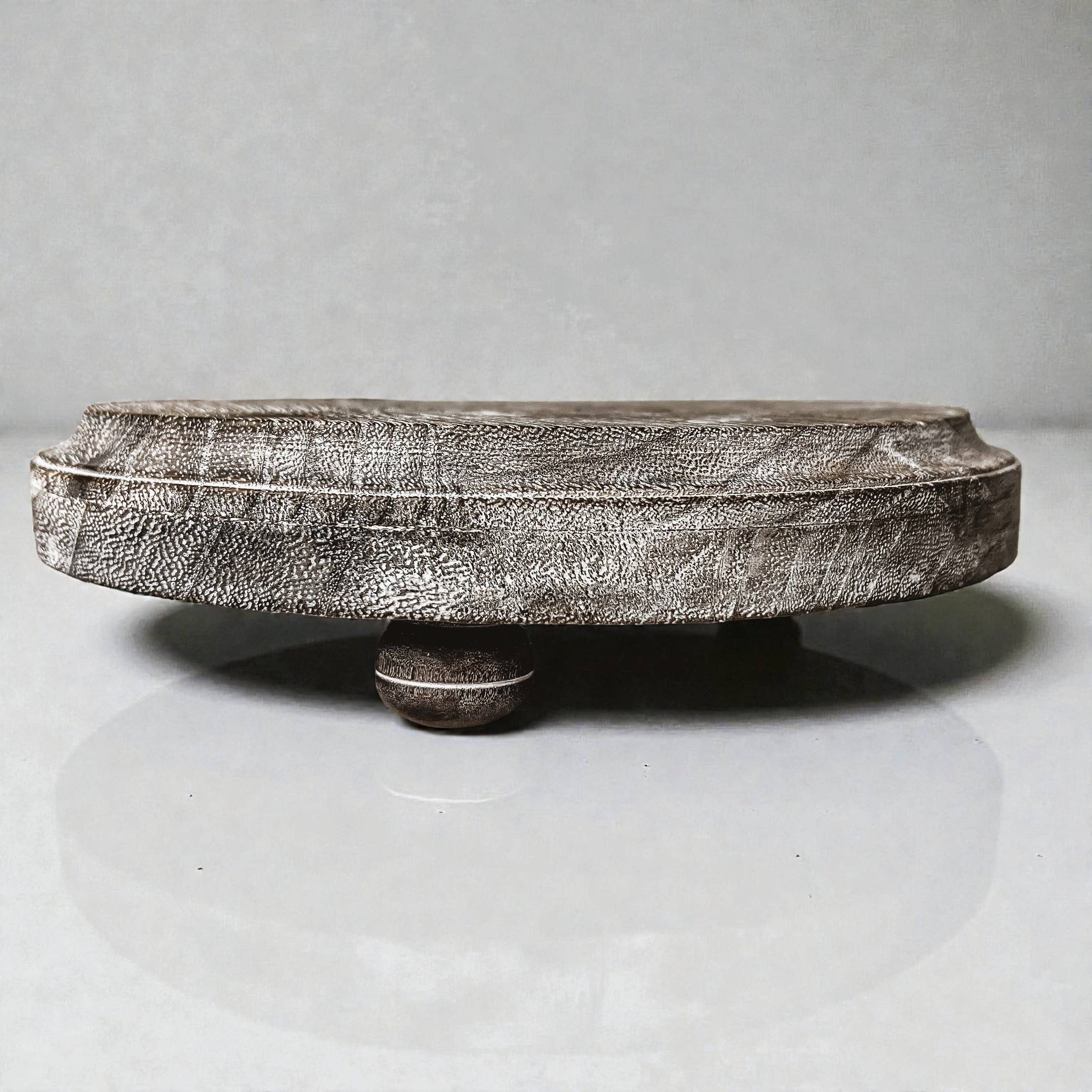 Gia Roma - Wholesale Decoratief dienblad - Ronde houten standaard en sierbord voor tafeldecoratie45