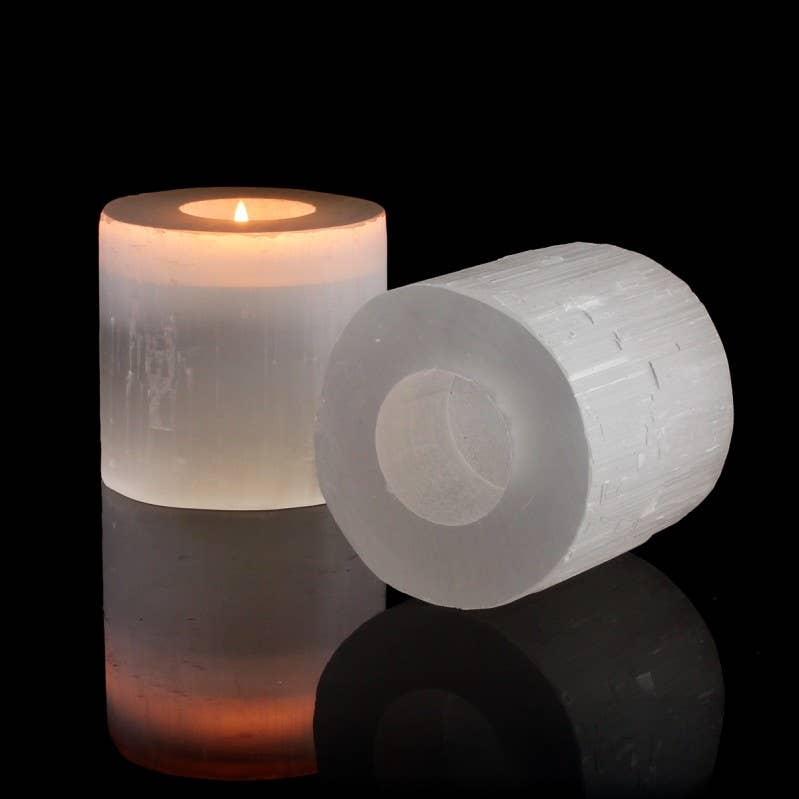 UniArt - Venta al por mayor Adornos - Portavela de selenita1