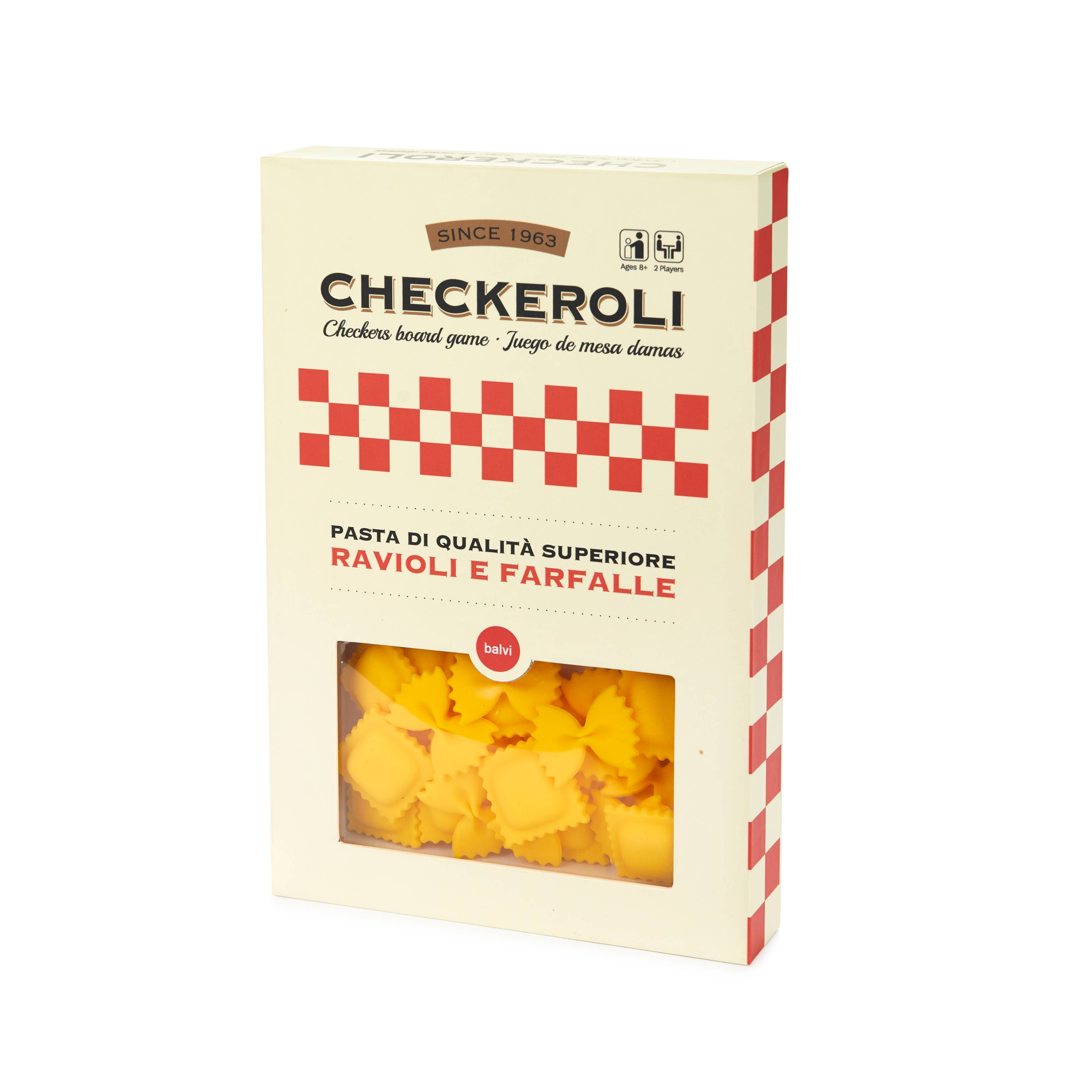 Balvi – Großhandel Brettspiele – Brettspiel Checkeroli mit Spielsteinen aus Kunststoff und Pappe12