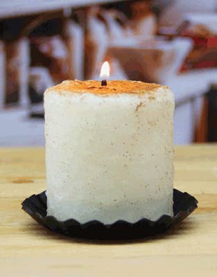 Warm Glow Candle Company - Wholesale Pillar Candle - Snickerdoodle Mini Hearth