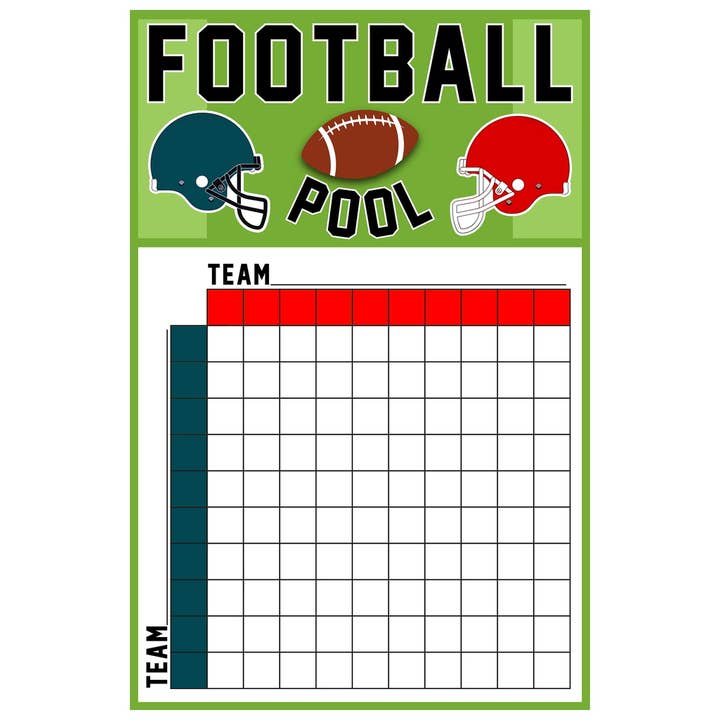 Cartel de arte impreso para decoración de fiesta de tablero de cuadrados de fútbol 2023. para venta al por mayor de Gotham Gifts