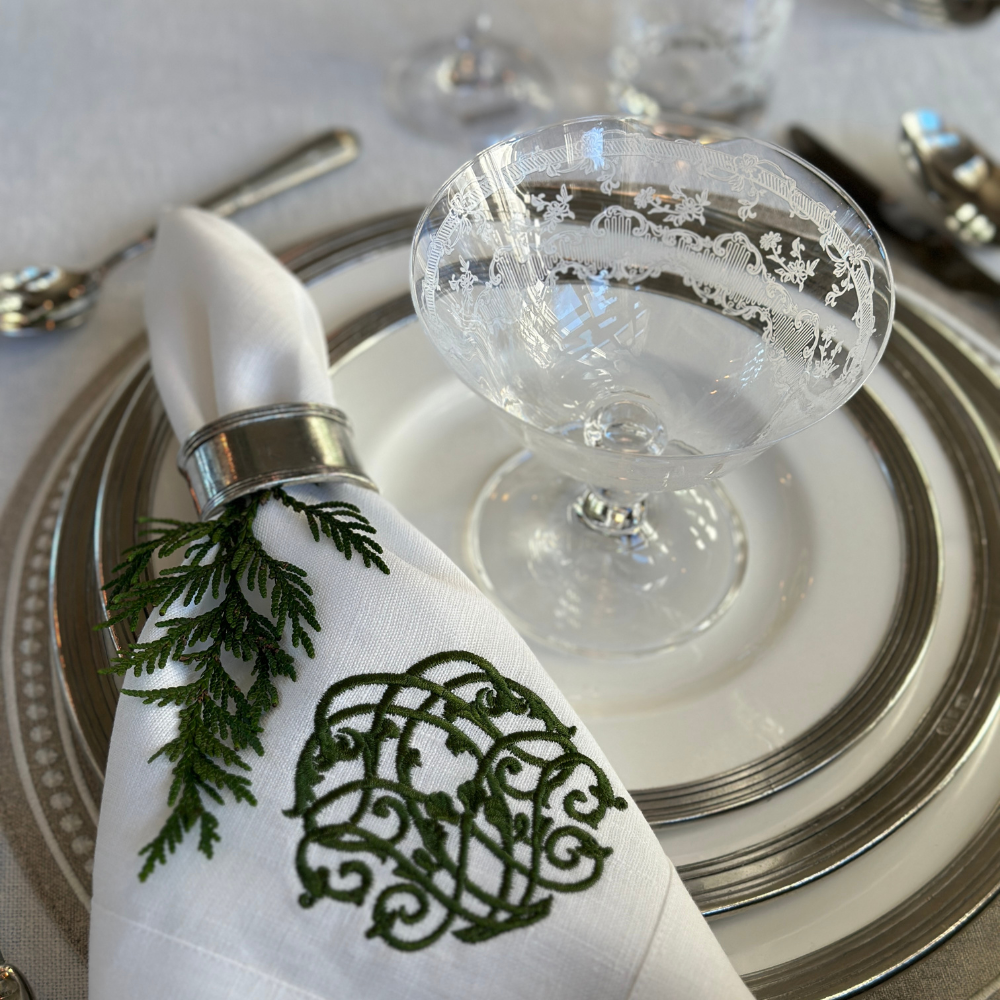 Arte Italica & Crown Linen Designs - Vendita all'ingrosso Bicchieri da cocktail/superalcolici - Composta da giardino10