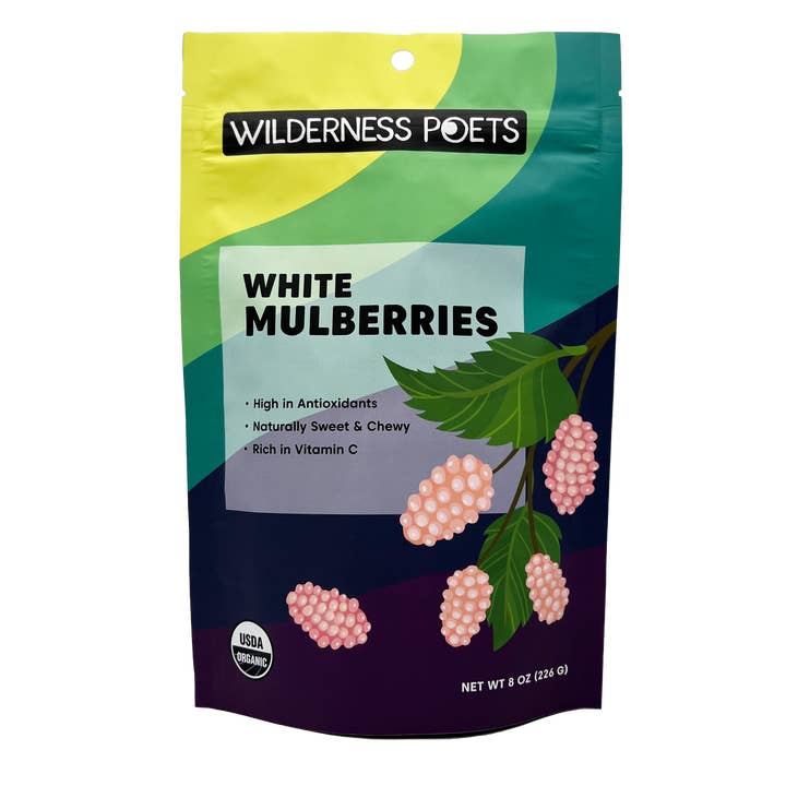 Wilderness Poets - Wholesale Dried/Dehydrated Fruit - Organic White Mulberries