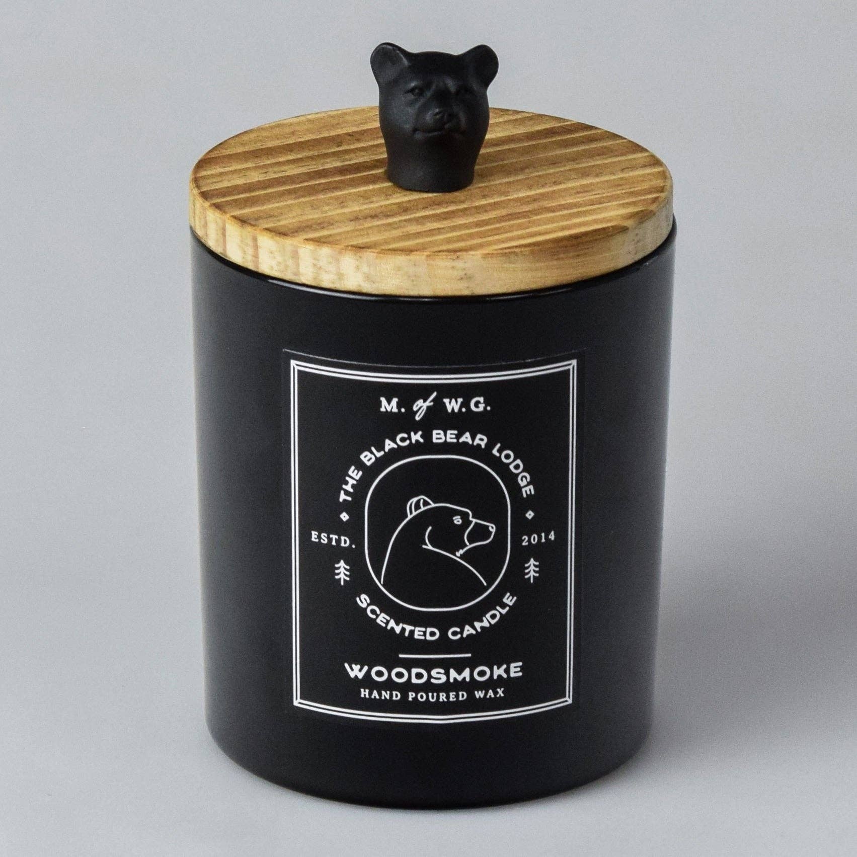 Makers of Wax Goods - Wholesale Jar/Filled Candle - Woodsmoke Birch & Hickory Jar Candle0