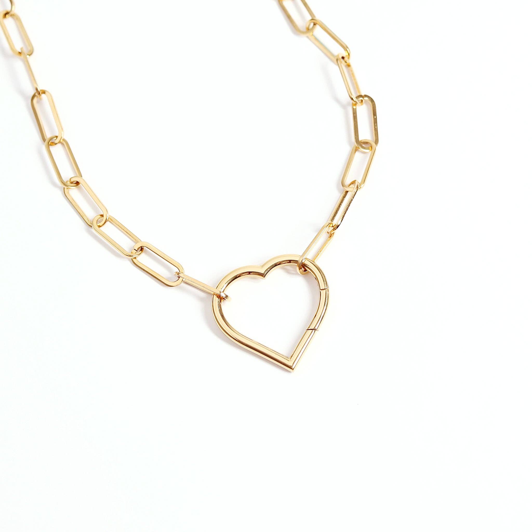 WJW – Großhandel Bastelzubehör – Büroklammerkette aus 18-karätigem PVD-Edelstahl am Fuß12