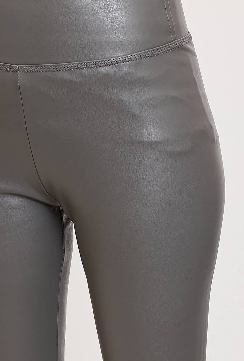 Orice - Wholesale Fashion Leggings - Women's - Slim faux leather leggings - Orice19