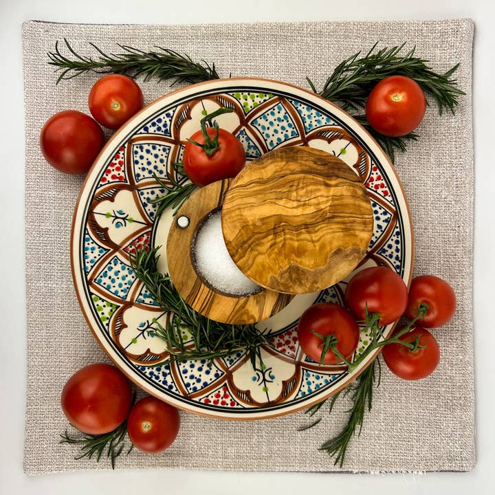 Natural OliveWood – Engroshandel Madbeholder – Oliventræ Saltkælder2