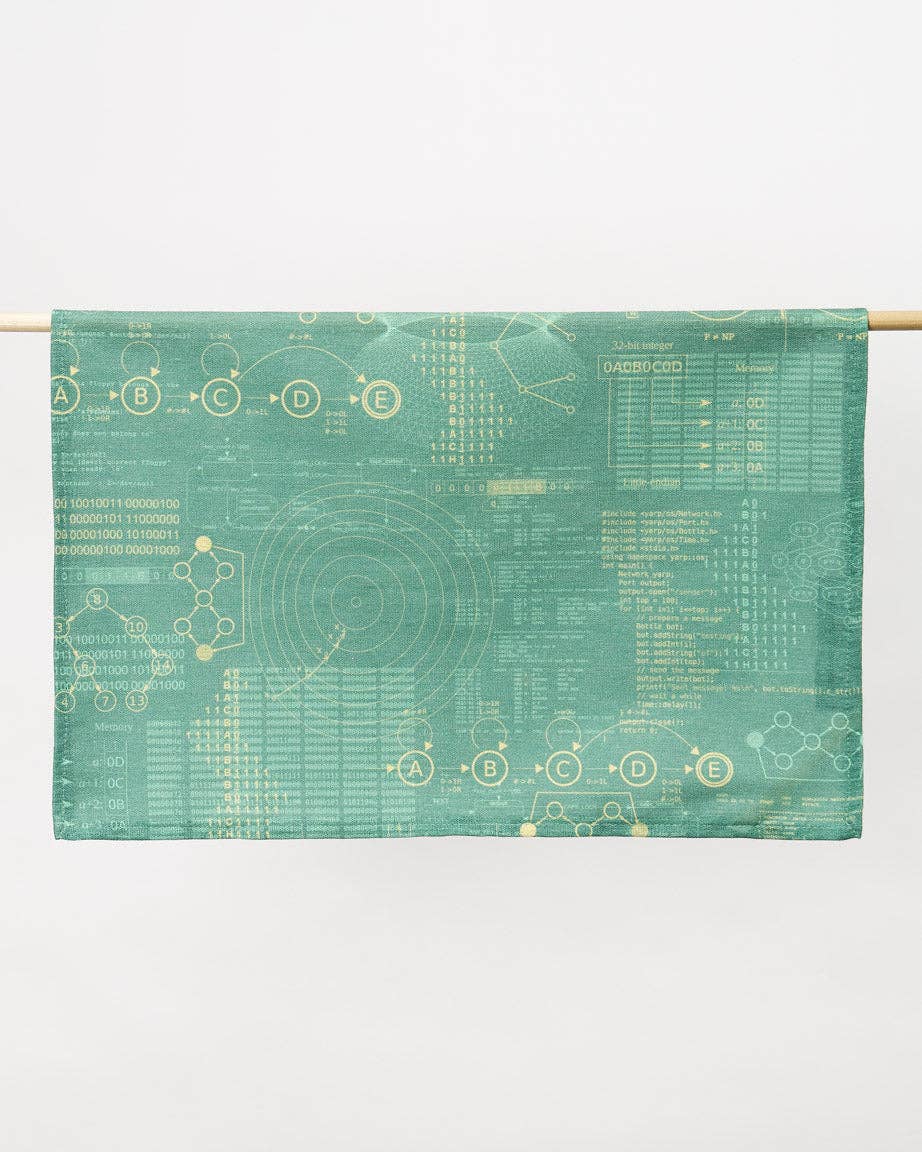 Cognitive Surplus EU - Wholesale Tea Towel - Electronic Engineering Tea Towel (Case of 4)1