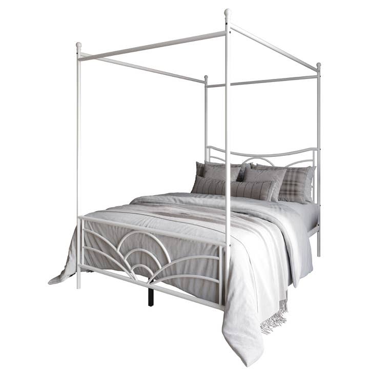 Home Design - Wholesale Bed - Home Design Denver Metal Canopy Bed Frame For Adult14